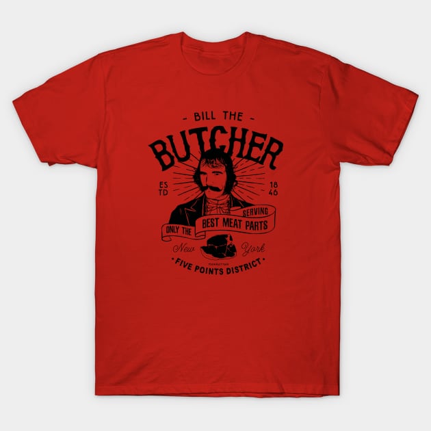 Bill The Butcher T-Shirt by manospd